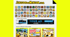 Desktop Screenshot of juegosdeminion.com